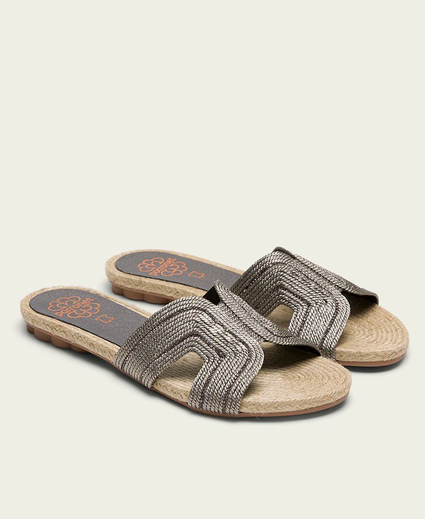 h2Sandalias metalizada en H Porronet W210 023 h2 pIlumina tus pasos por las calles de Cadiz con las Sandalias Metalizadas en H 