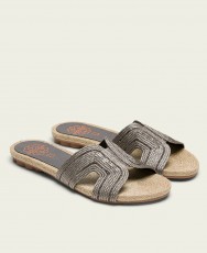 h2Sandalias metalizada en H Porronet W210 023 h2 pIlumina tus pasos por las calles de Cadiz con las Sandalias Metalizadas en H 