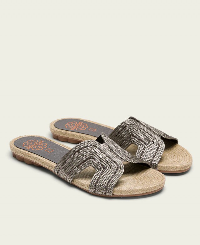 h2Sandalias metalizada en H Porronet W210 023 h2 pIlumina tus pasos por las calles de Cadiz con las Sandalias Metalizadas en H 