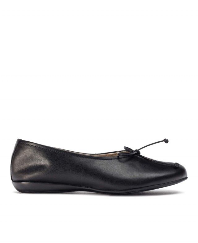 Sandalias planas negras Wonders Celestina A61172