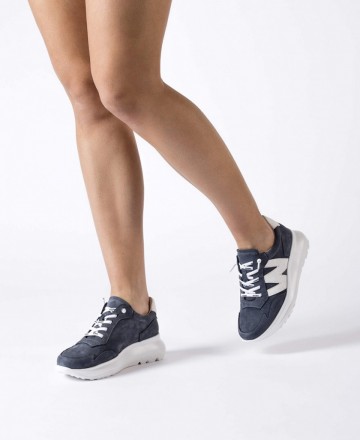 Leather Sneakers Wonders Samira A4002
