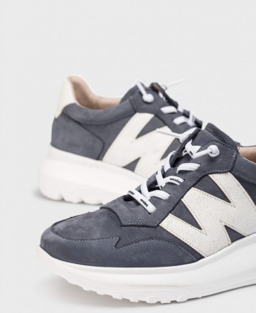 Leather Sneakers Wonders Samira A4002