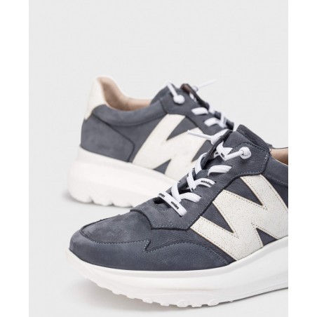 Leather Sneakers Wonders Samira A4002