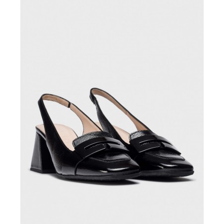 Elegant Patent Leather Heels Wonders Rebeca H6312