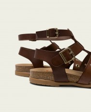 Porronet Sofía 3136-008 Roman Flat Sandals Porronet Sofía 3136-008 Roman Flat Sandals