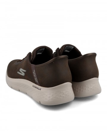 h2Deportivas para hombre de calce rapido Skechers 216326 h2 pLas deportivas para hombre Skechers 216326 en color marron combina