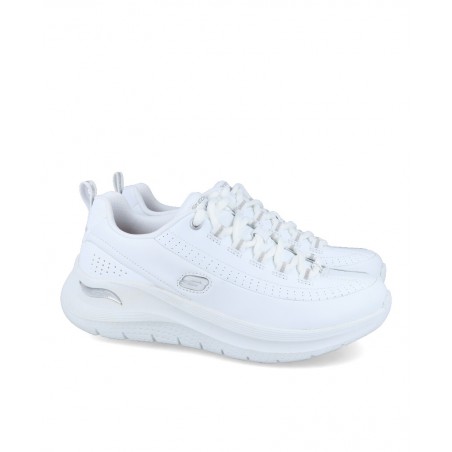 h2Zapatillas casual Skechers Arch 20 Star Bound h2 pLas Zapatillas Casual Skechers Arch 20 Star Bound para mujer en color blanc