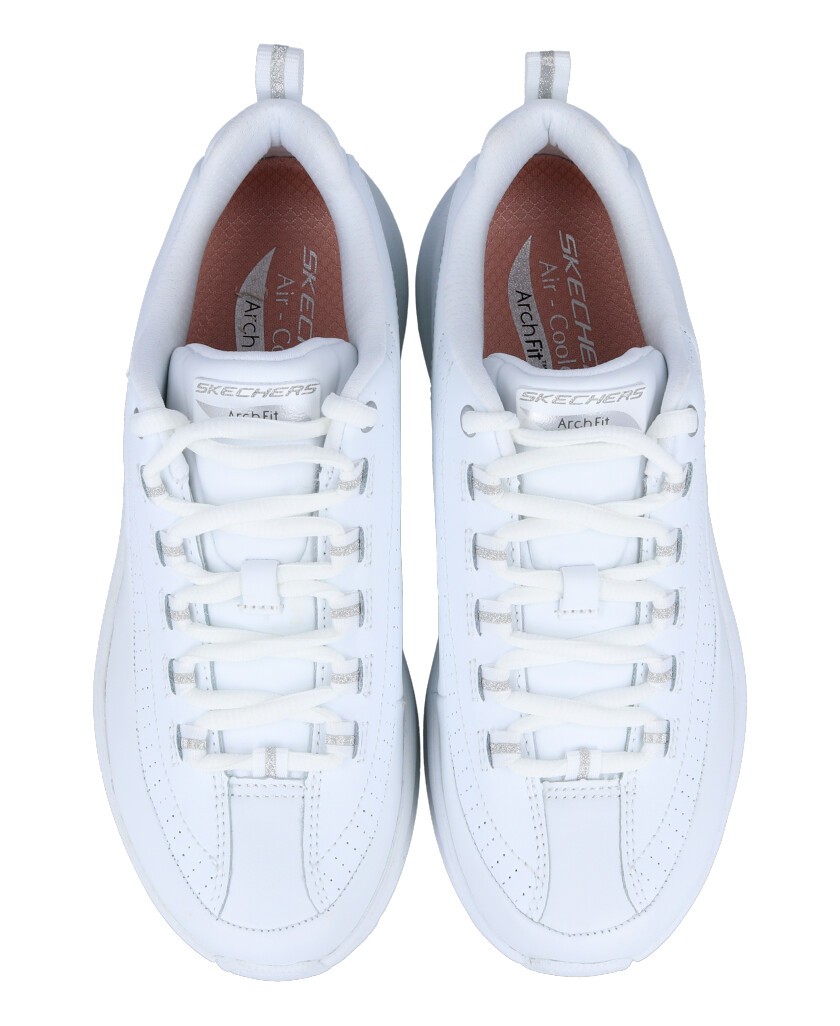 h2Zapatillas casual Skechers Arch 20 Star Bound h2 pLas Zapatillas Casual Skechers Arch 20 Star Bound para mujer en color blanc