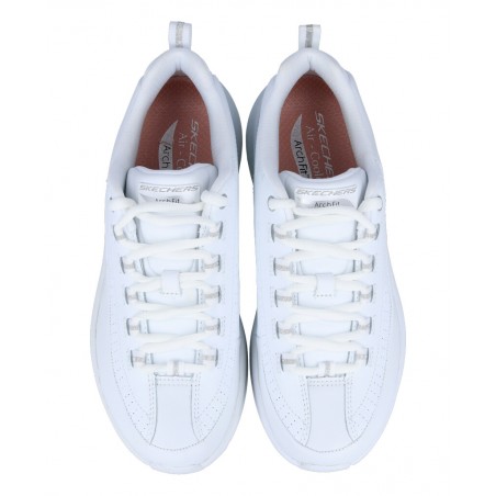 h2Zapatillas casual Skechers Arch 20 Star Bound h2 pLas Zapatillas Casual Skechers Arch 20 Star Bound para mujer en color blanc