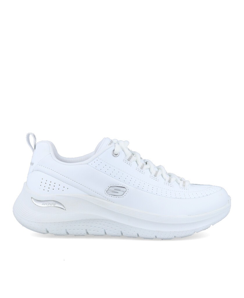 h2Zapatillas casual Skechers Arch 20 Star Bound h2 pLas Zapatillas Casual Skechers Arch 20 Star Bound para mujer en color blanc