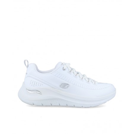 h2Zapatillas casual Skechers Arch 20 Star Bound h2 pLas Zapatillas Casual Skechers Arch 20 Star Bound para mujer en color blanc