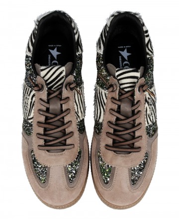 Sneakers animal print Cetti C-1395