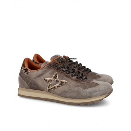 Zapatillas casual color taupe Cetti C-1259