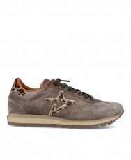 Casual Taupe Sneakers Cetti C-1259