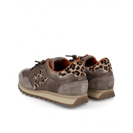 Zapatillas casual color taupe Cetti C-1259