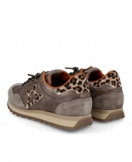 Casual Taupe Sneakers Cetti C-1259