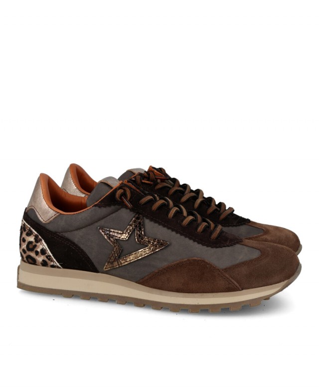 Sneakers bajas con glitter Cetti C-1259 Sneakers bajas con glitter Cetti C-1259