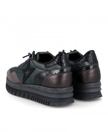 Sneakers de suela gruesa de mujer Cetti C-1259 XL