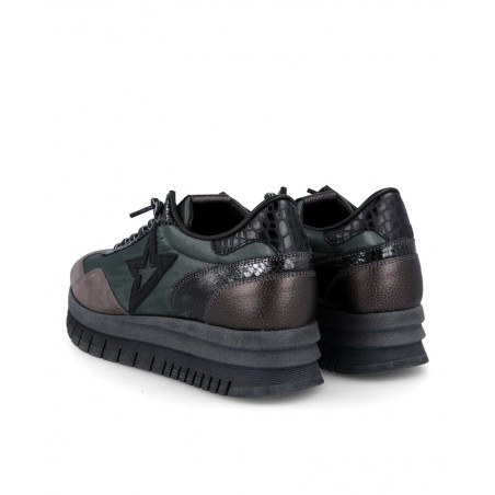 Sneakers de suela gruesa de mujer Cetti C-1259 XL