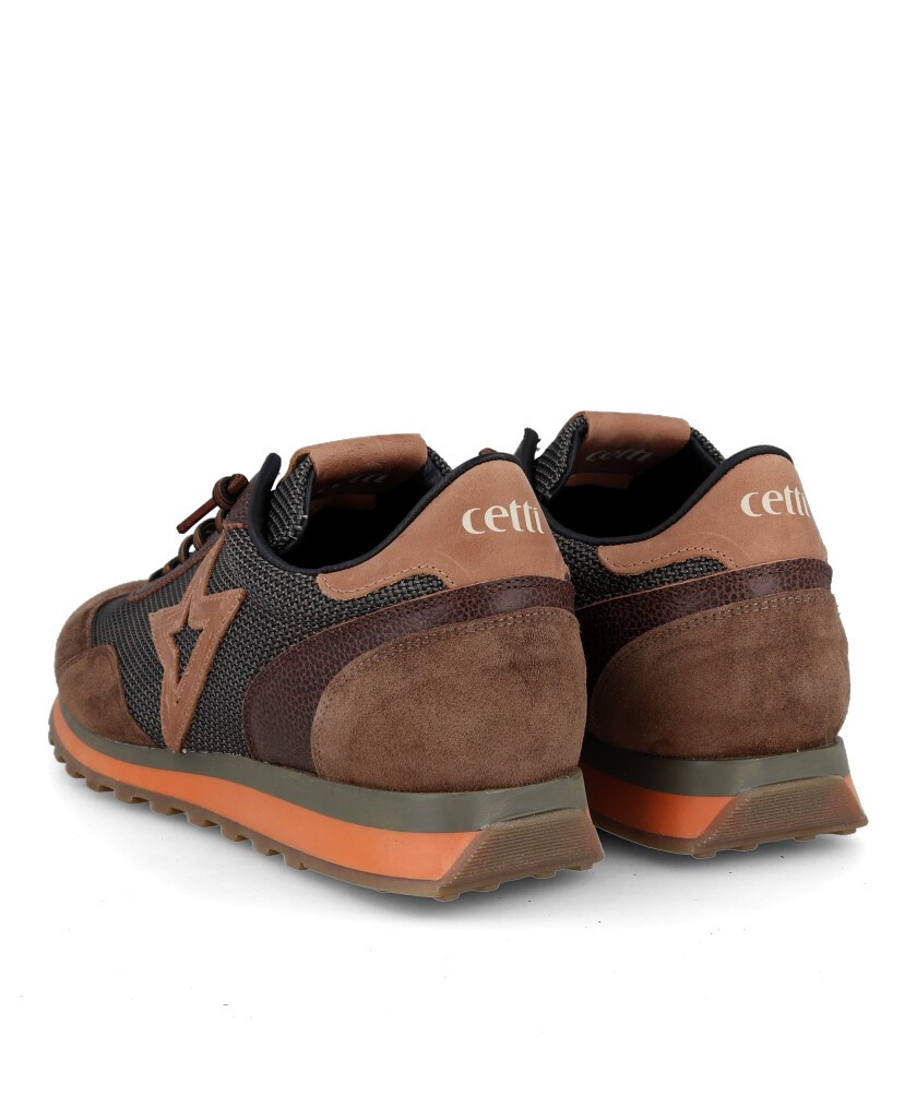Zapatillas urbanas color camel Cetti C-1259