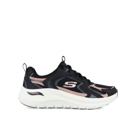 Zapatillas negras Skechers Arch Fit 2.0
