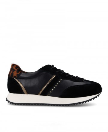 Sneakers with animal print detail Catchalot 1609-C103