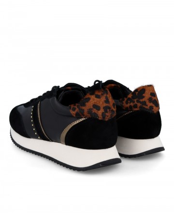 Sneakers with animal print detail Catchalot 1609-C103