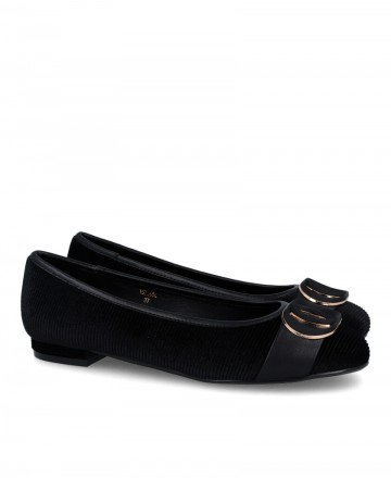 Catchalot Eastland 02757 7 Black Ballerina Flats