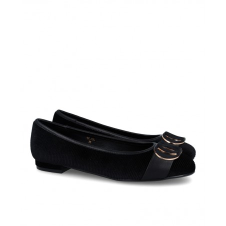 Catchalot Eastland 02757 7 Black Ballerina Flats