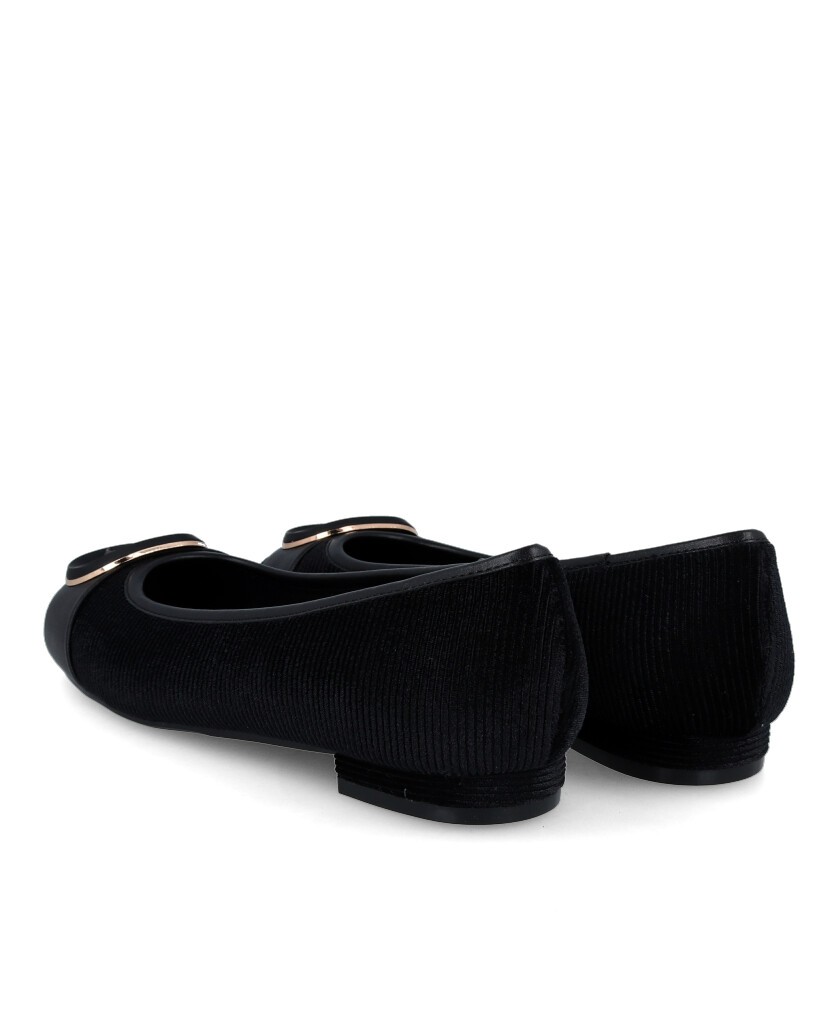 Catchalot Eastland 02757 7 Black Ballerina Flats
