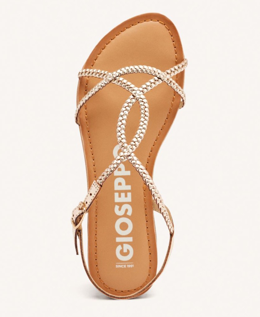 Gioseppo 69112-P flat sandals with thin straps