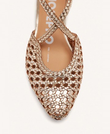 Braided ballerinas Gioseppo Leskovic 71180-M