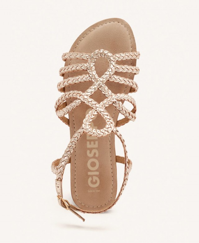 Braided flat sandal Gioseppo Yakima 71746-M