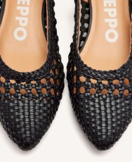 Braided ballerinas Gioseppo Piskove 71185-M