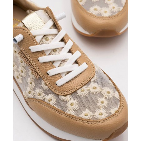 Happy Monk Vanity-010 embroidered sneakers
