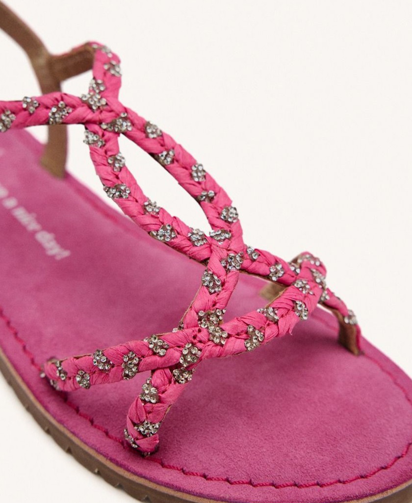 Sandalia niña color rosa Gioseppo Wenham 74761-P