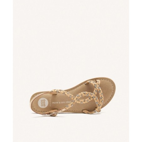 Girl's taupe color sandal Gioseppo Wenham 74761-P