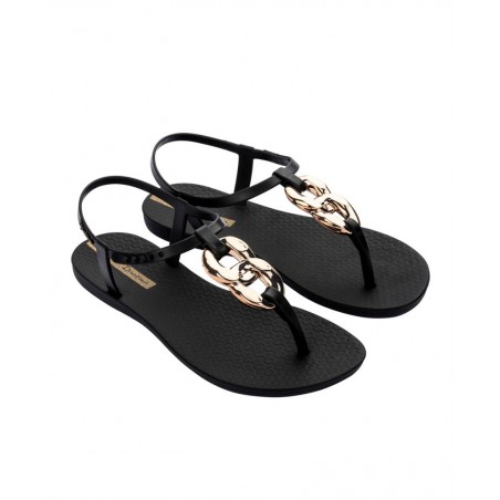 Black flip flops Ipanema Class Connect II 83701
