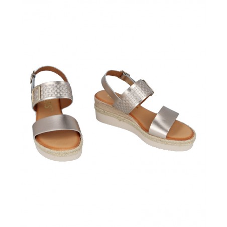 Metallic wedge sandals Catchalot R-156754