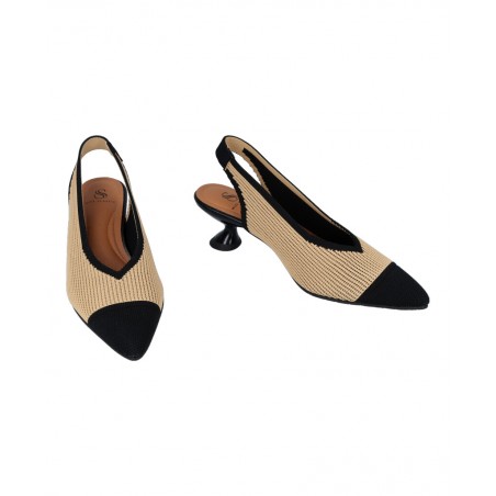 Salones tacón geométrico Miss Elastic Lacie 76535
