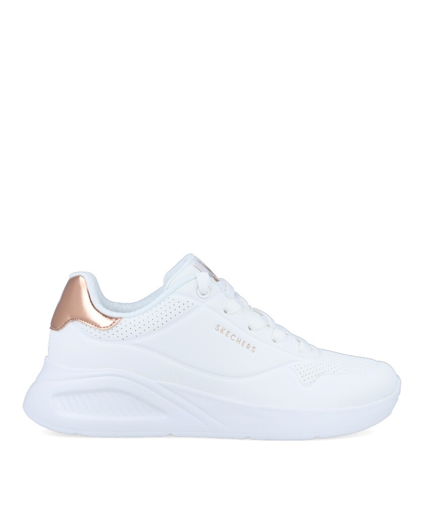 Zapatillas blancas mujer Skechers 177291Uno Lite