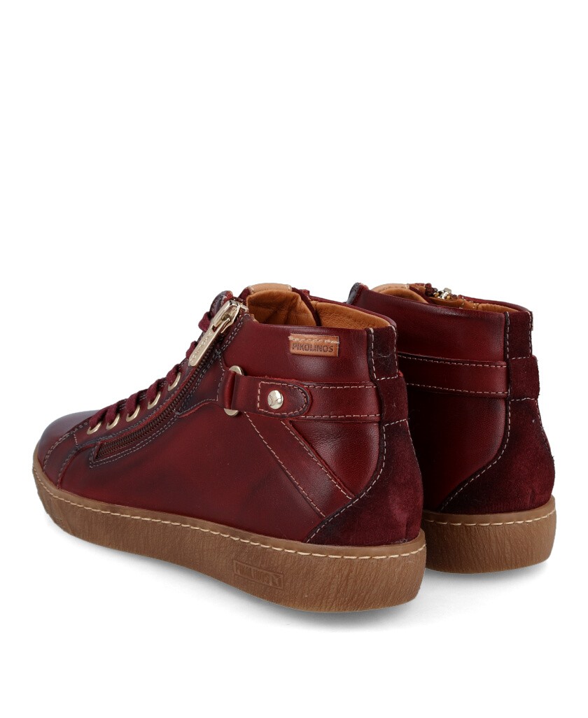 Pikolinos Lanzarote W7B-8868C1 leather ankle boots