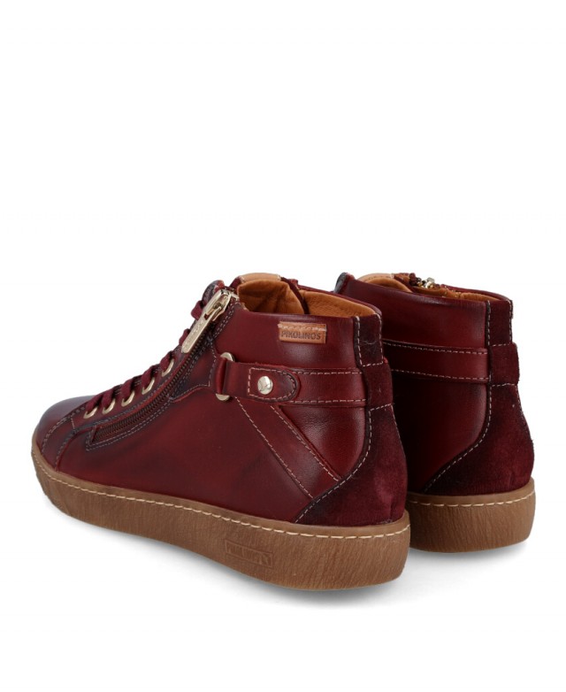 Pikolinos Lanzarote W7B-8868C1 leather ankle boots