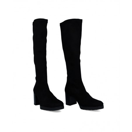 Miss Elastic 78173 Elastic Heeled Boots