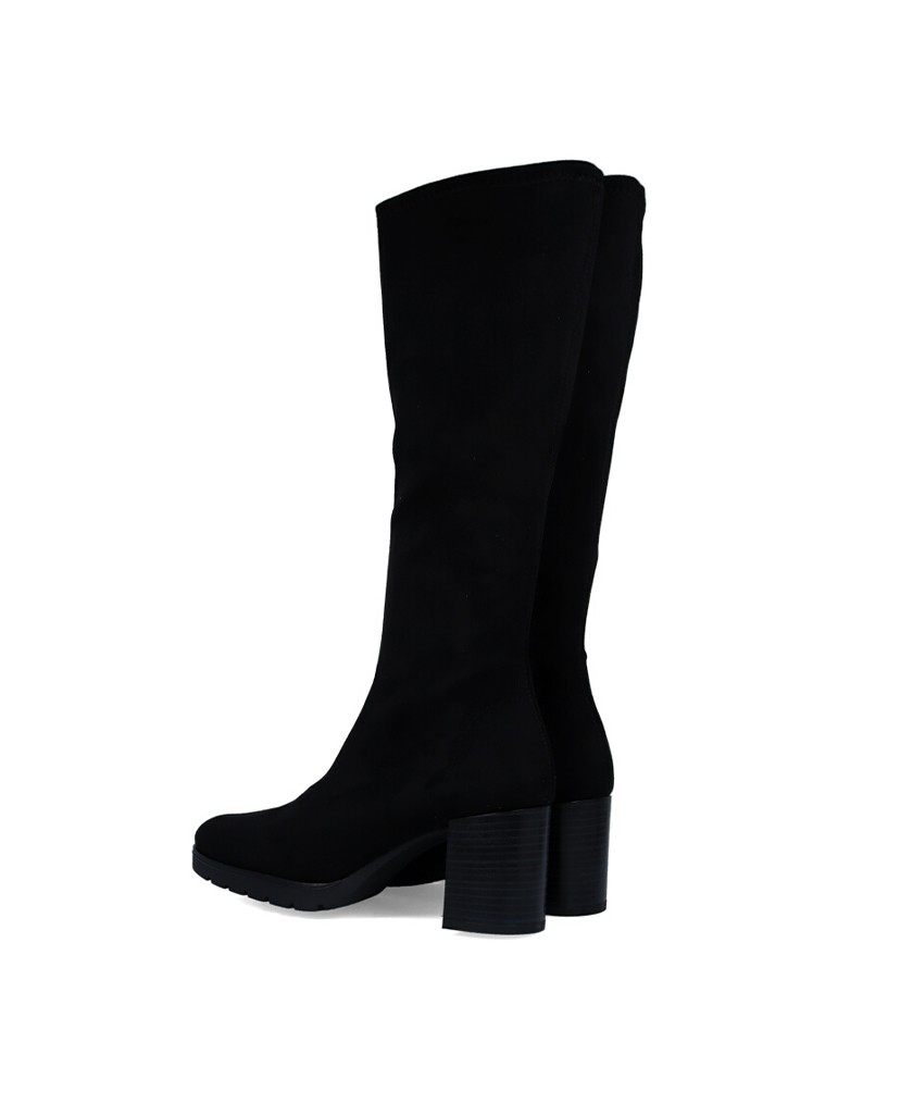 Miss Elastic 78173 Elastic Heeled Boots
