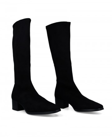 h2Botas de piel de serraje Miss Elastic 78256 h2 pAtrevete a destacar con las Miss Elastic 78256 una pieza esencial para la muj