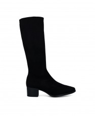 Botas de piel de serraje Miss Elastic 78256 Botas de piel de serraje Miss Elastic 78256