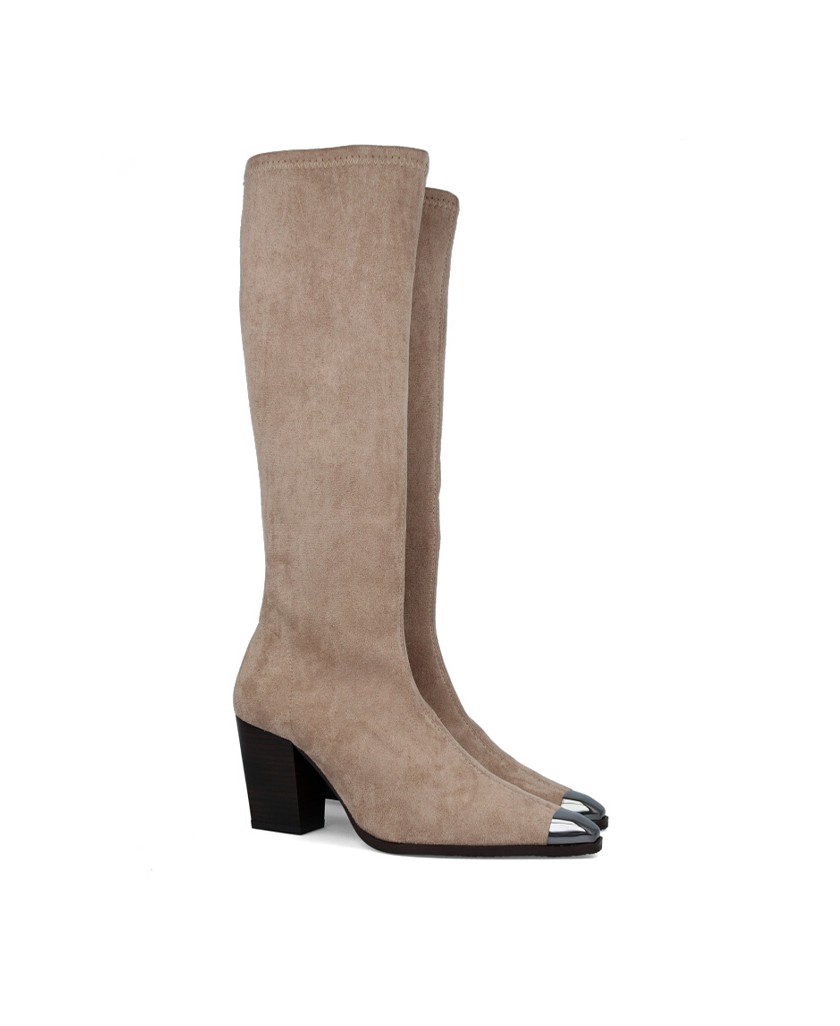 Miss Elastic 78133 Women's Camel Boots