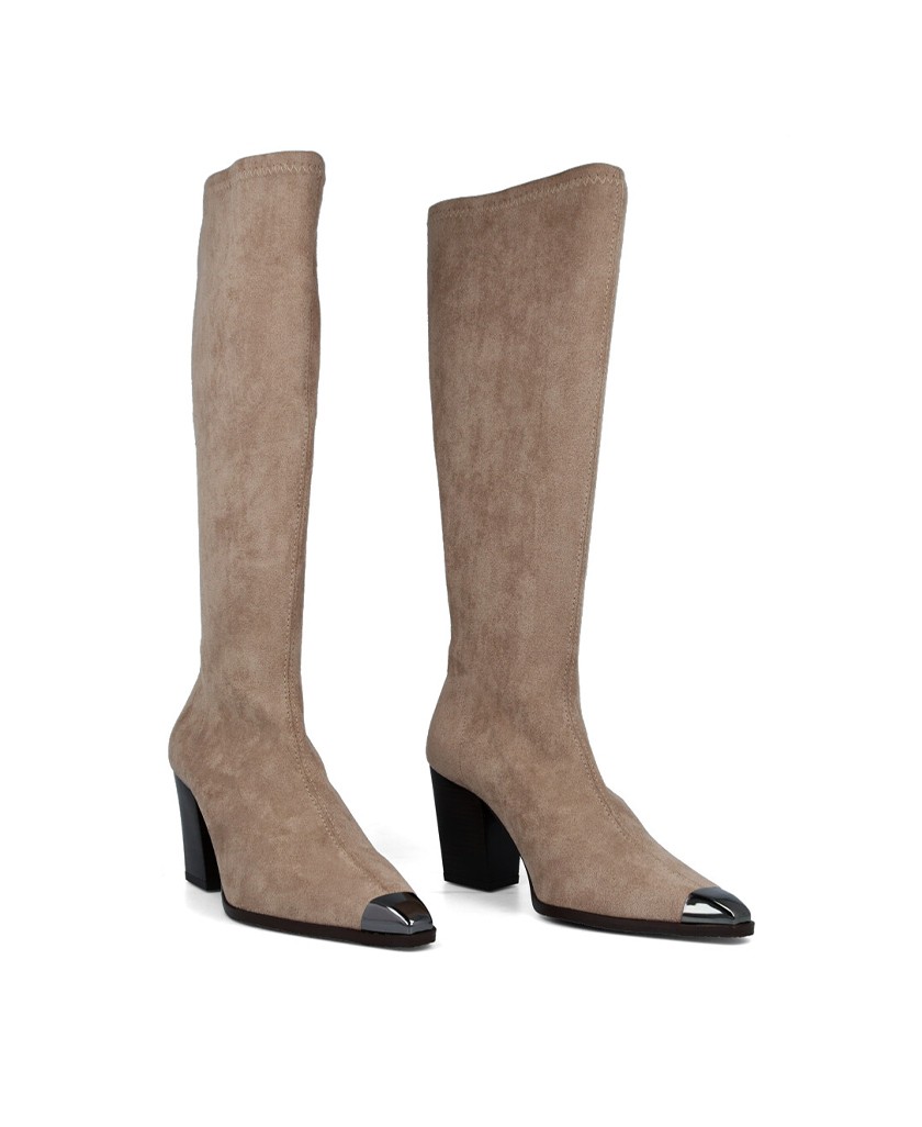 Miss Elastic 78133 Women's Camel Boots