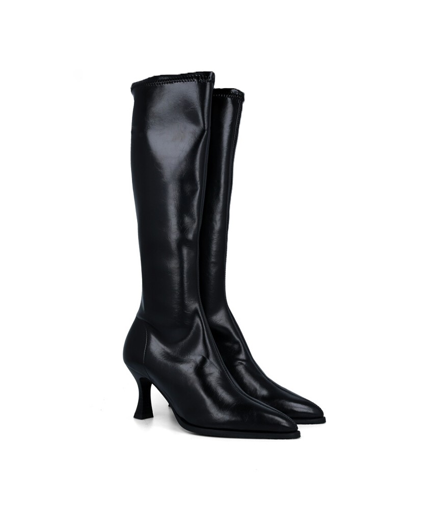 Botas altas de tacón Miss Elastic 78038